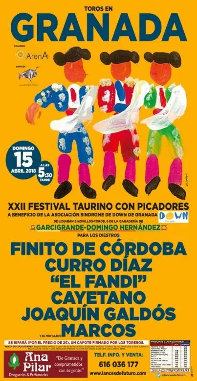 XXII Festival Taurino Síndrome de Down Granada 2018
