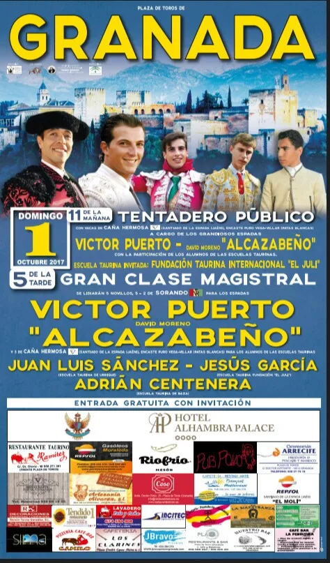 Corridas de toros Granada 2017